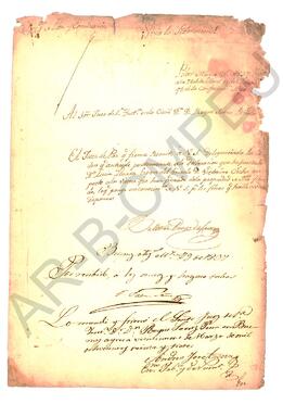 [Testamento de Victorino Cheves] 1837