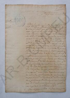 [Comunicación al Cabildo de la Villa de Luján por violación del art. 6to. del Bando de Buen Gobierno] 1820