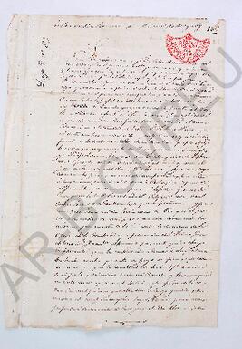 [Escritura de venta de un rancho a Manuel Rodríguez] 1843