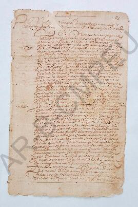 [Merced de tierras] 1629