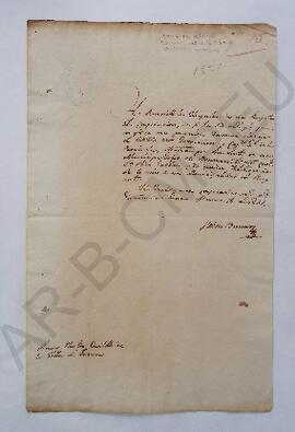 [Nota desde la Guardia de Luján al Cabildo de la Villa de Luján] 1821